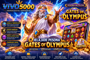VIVO5000: Pesona Mitologi Gates of Olympus